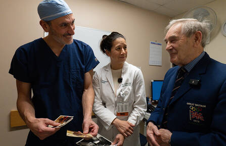 Henry J. Tannous, MD, Cardiologist Natalia J. Berry, MD, MBA, and former British Olympic Kayaker David Mitchell
