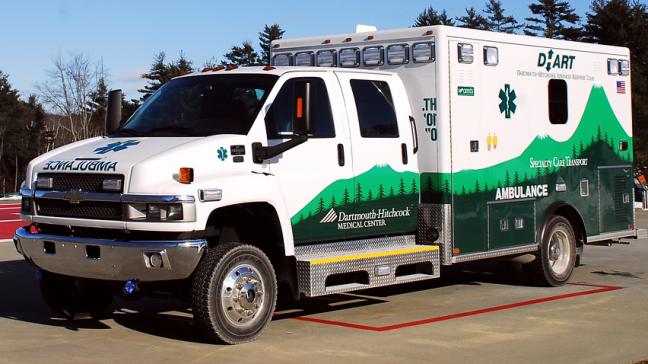 DHART Ground-Mobile Intensive Care Unit