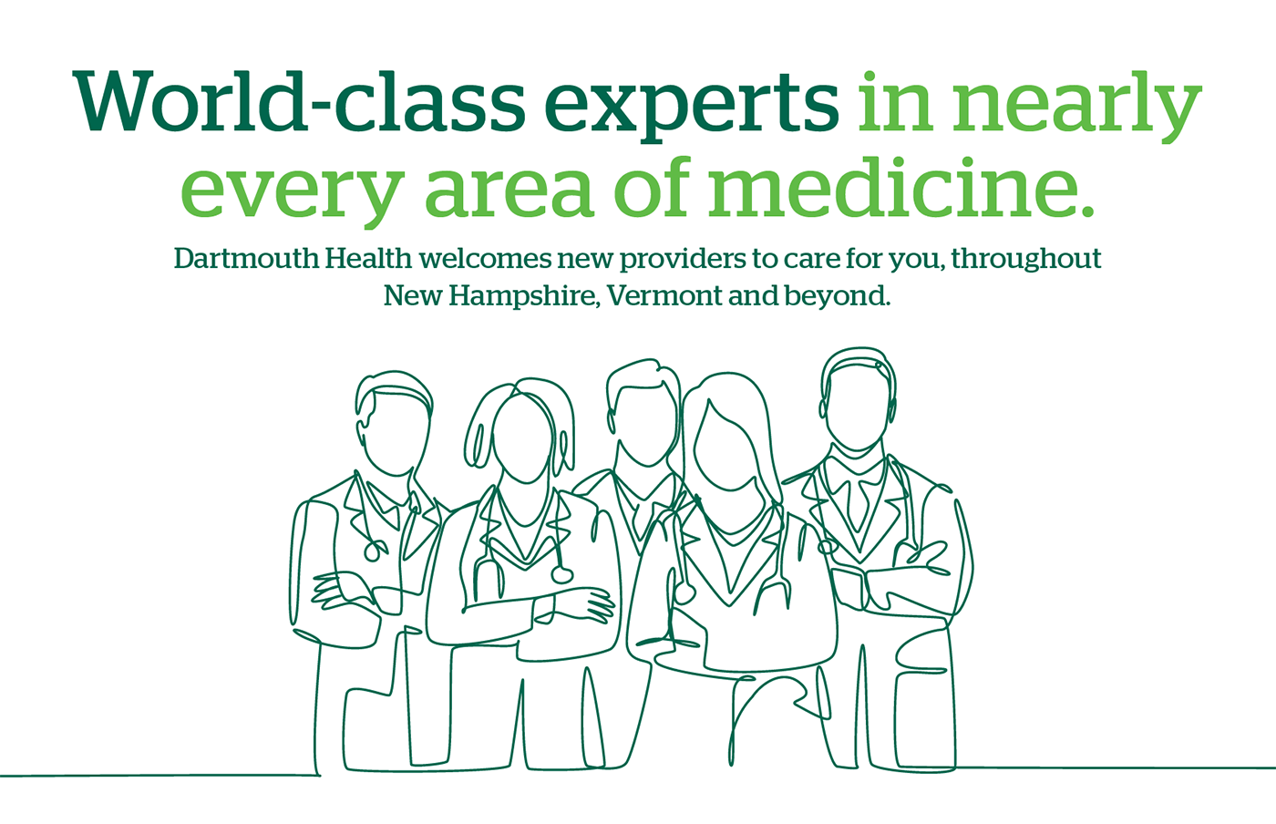 Dartmouth Health welcomes new providers from diverse healthcare backgrounds to its team