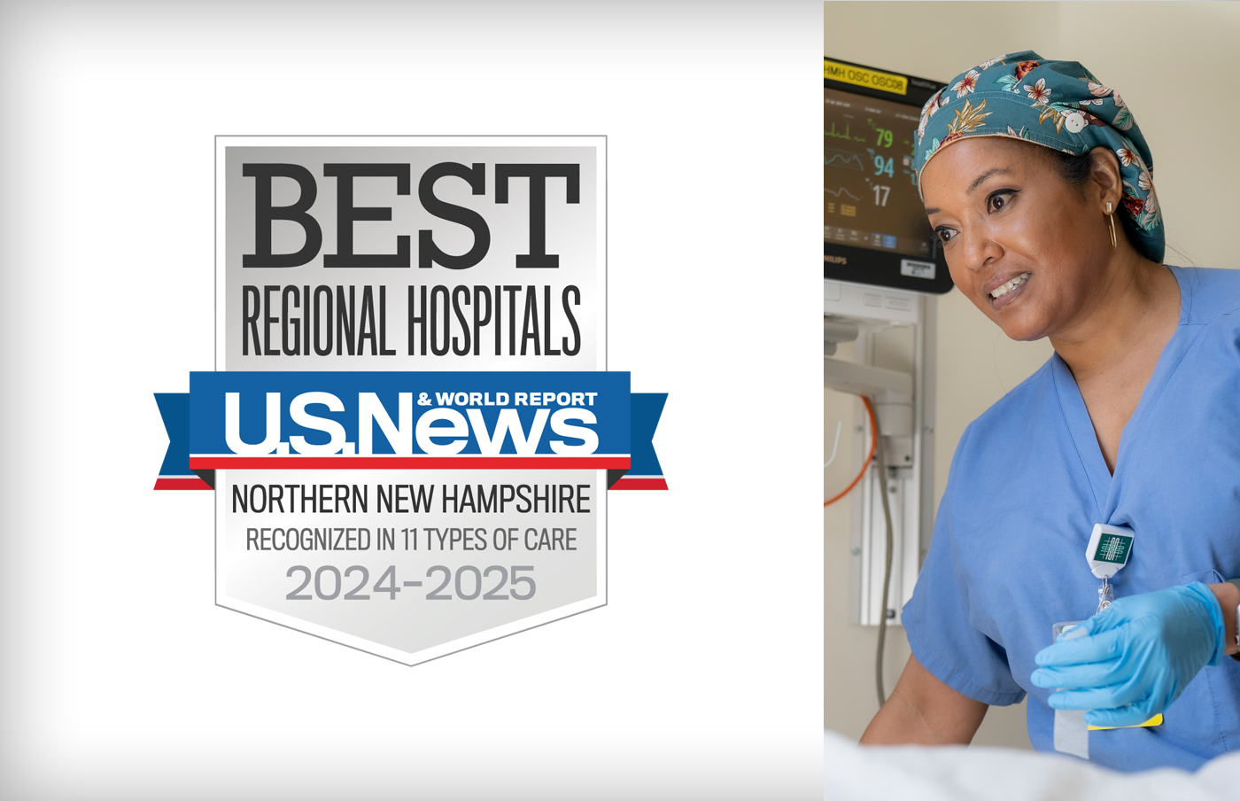 U.S. News & World Report names Dartmouth Hitchcock Medical Center New Hampshire’s Best Hospital for 2024-2025