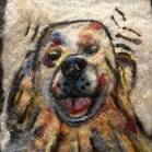 Cindy Watrous, felted wool