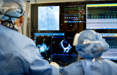 Cardiac electrophysiologists use monitors to treat cardiac electrophysiology, atrial fibrillation, or afib flutter