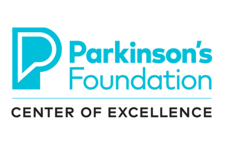 Parkinson's Foundation Center of Excellence designation logo