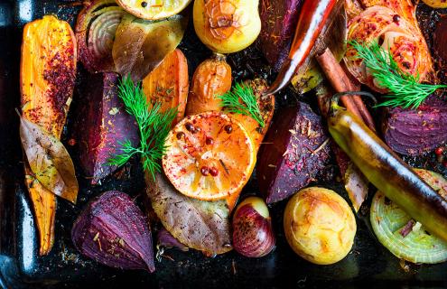 Roasted vegetables