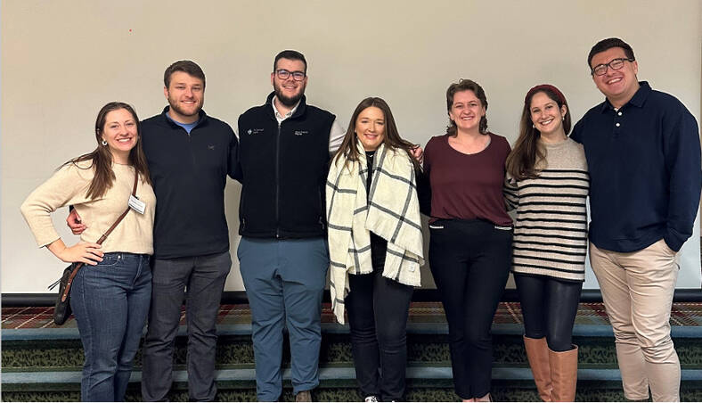 2023-2024 PGY-1 residents standing in a group